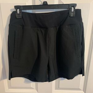 Libian Size Medium Black Women's Athletic Shorts